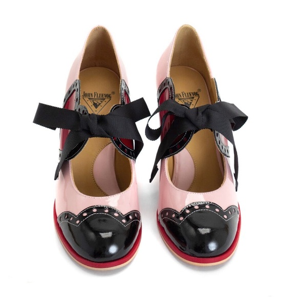 John Fluevog Attic Tutti Mary Jane With Heart in Pink, size 9 - Picture 14 of 14
